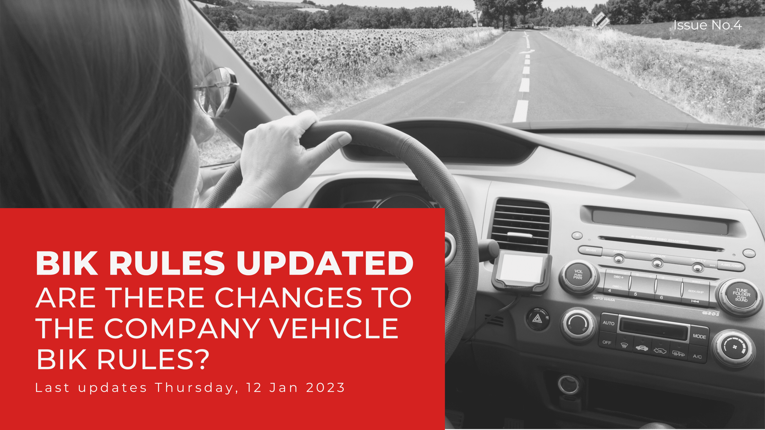 You are currently viewing ARE THERE CHANGES TO THE COMPANY VEHICLE BIK RULES?